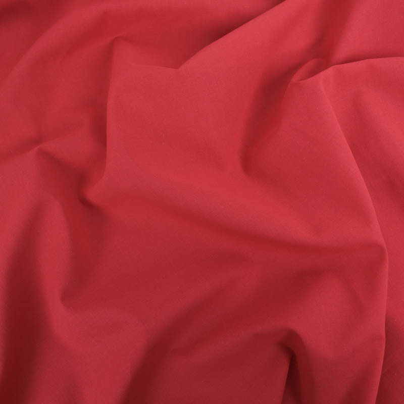 Lucie Cotton Voile - Cherry Red - Maison Klem